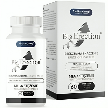 Big Erection: Potenziatore Erezione Uomo 60 Capsule Naturali